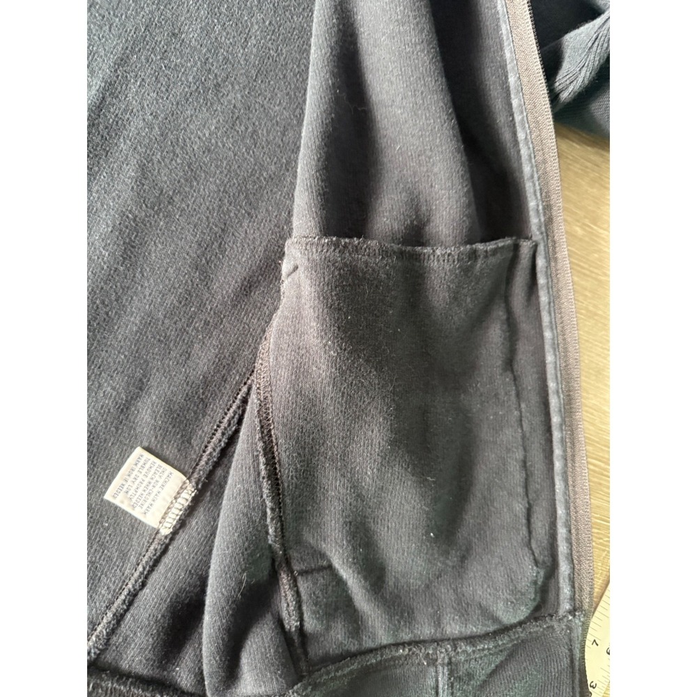 Polo Ralph Lauren Mens Full Zip Track Jacket Black & White Stripes - Picture 15 of 16